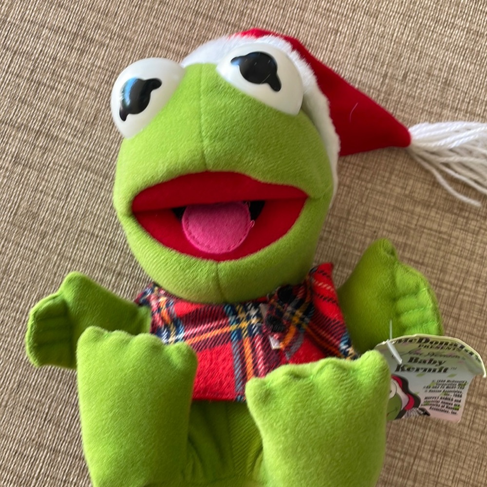 Vintage Kermit the Frog Plush
